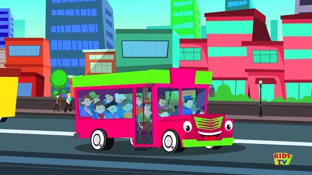 The Wheels On The Tow Truck Go Round And Round | Nursery Rhymes | Kids Songs | Learn Vehicles