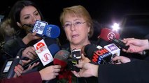 Bachelet expresa sus condolencias por atentado en Niza