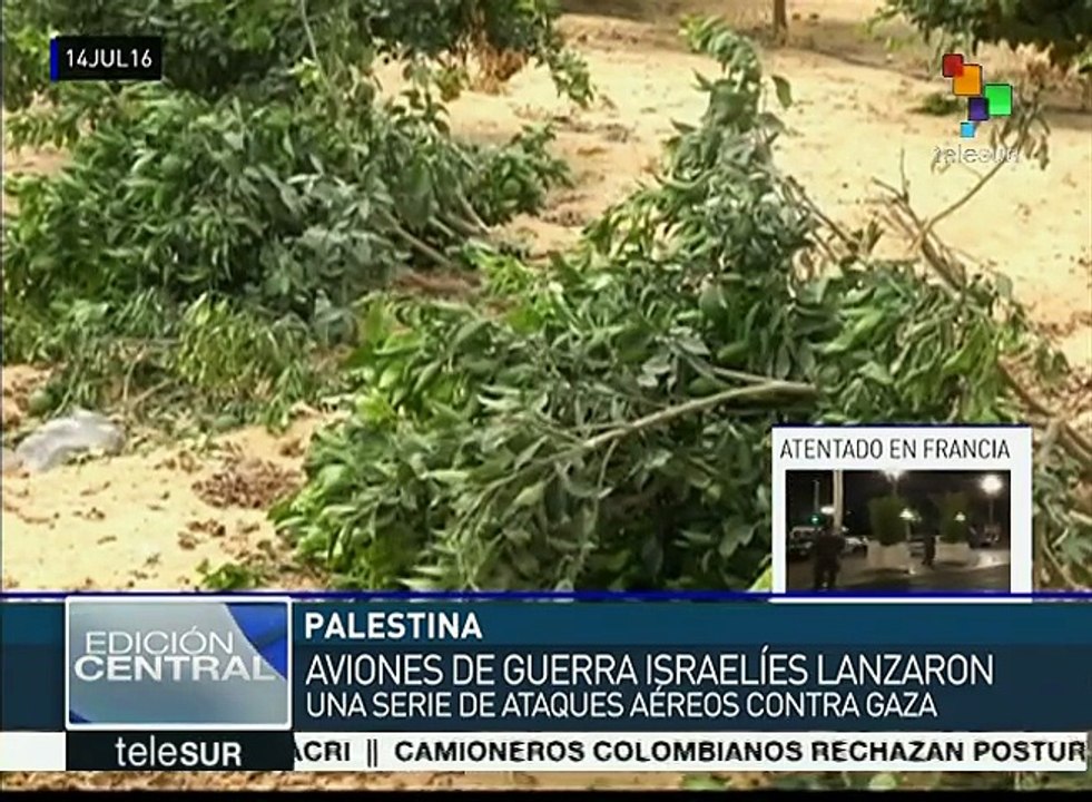 Israel realiza ataques aéreos contra Gaza