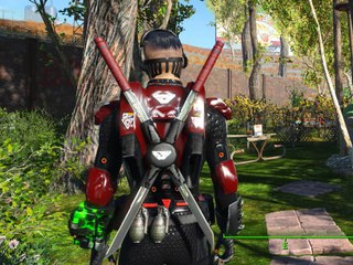 Fallout 4 Console Mods - Nanosuit Beefcake Edition + Katana (XB1-PS4) 60fps