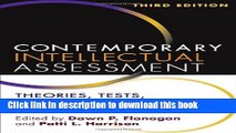 Read Book Contemporary Intellectual Assessment, Third Edition: Theories, Tests, and Issues E-Book