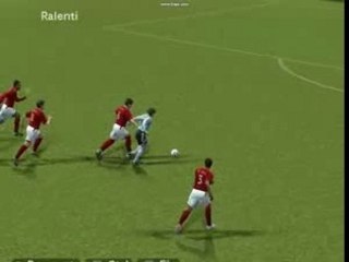 But Messi dribble et coup du foulard