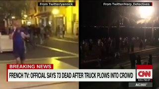 Video Shows Moment Truck Driving Into Crowd In Nice (RAW VIDEO)