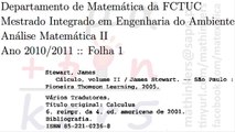 Análise Matemática II FCTUC Folha 1 (Sucessões e Séries) - 3/5