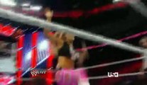 Natalya & Naomi vs. Cameron & Alicia Fox - Full Match - Raw, July 28, 2014