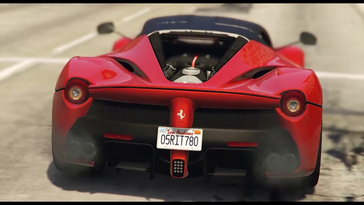 [ GTA V MOD ] - FERRARI LAFERRARI - SUPER EPIC CAR - $1,400,000
