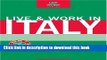 Read Live   Work in Italy, 4th (Live   Work - Vacation Work Publications) E-Book Free