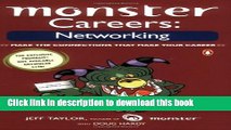 Read Monster Careers: Networking, Make the Connections That Make Your Career E-Book Free