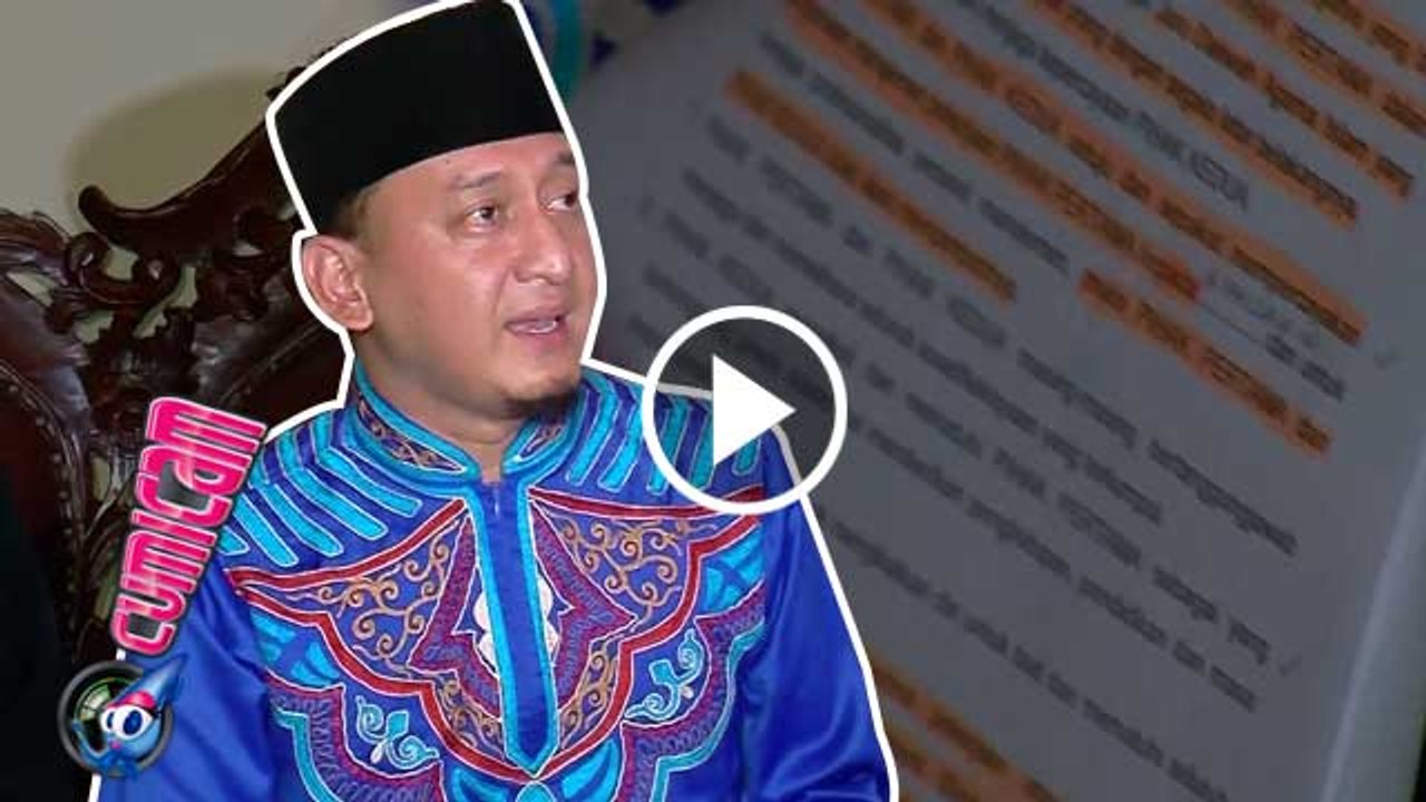 Ustad Zacky Beberkan Bukti-bukti Kelakuan Buruk Istri - Cumicam 15 Juli 2016