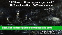 Read Books The Legacy of Erich Zann and Other Tales of the Cthulhu Mythos E-Book Free