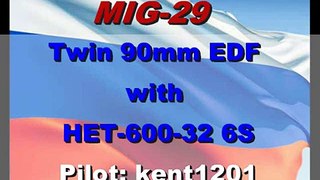 RC Twin 90mm EDF MIG-29