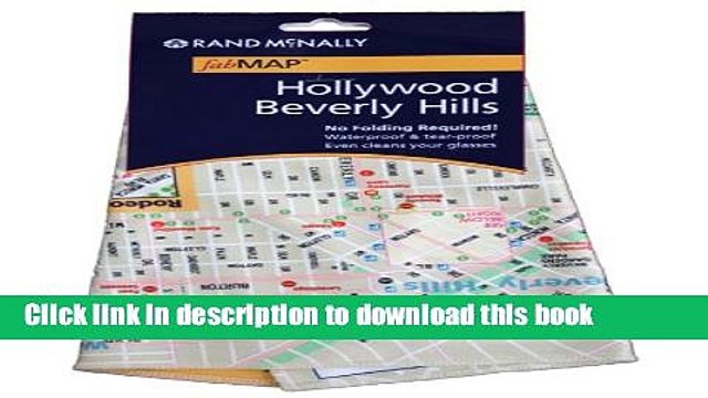 Read Rand McNally fabMap Hollywood Beverly Hills (Rand McNally fabMAP Hollywood and Beverly Hills)