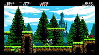 Shovel Knight first stage gameplay playthrough