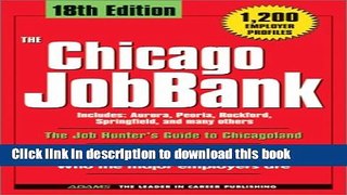 Read The Chicago Jobbank ebook textbooks