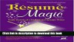 Download Resume Magic: Trade Secrets of a Professional Resume Writer (Resume Magic Trade Secrets