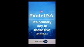 April 26 Primaries Snapchat