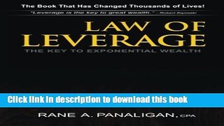 [Read PDF] Law of Leverage: The Key to Exponential Wealth  Read Online