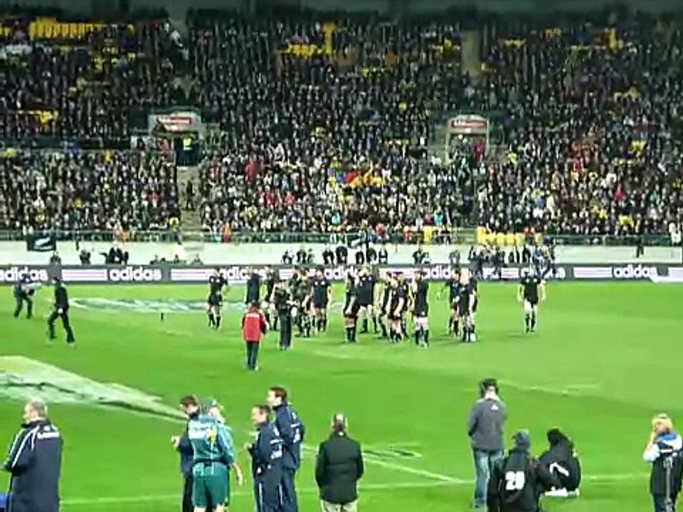 All Blacks Ka Mate Haka Westpac Stadium Wellington 19 September 2009