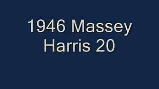 Massey Harris 20