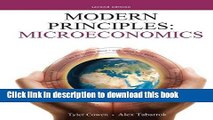 [Read PDF] Modern Principles: Microeconomics 2nd Edition Free Books