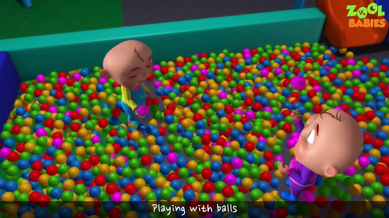 Funny Little Babies Wearing Mustache | Five Little Babies Collection | Zool Babies Fun Songs