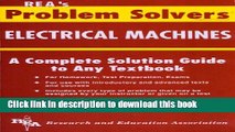Read Electrical Machines Problem Solver (Problem Solvers Solution Guides)  Ebook Online