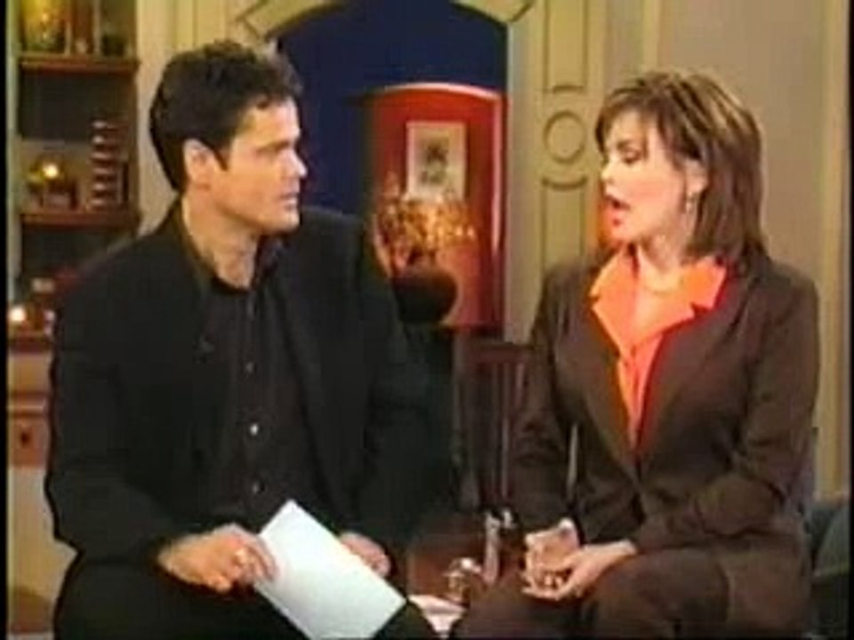 1/2 Donny & Marie Interview Debbie Reynolds