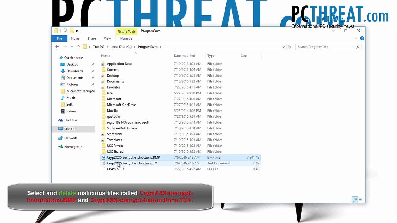 Remove Microsoft Decryptor Ransomware