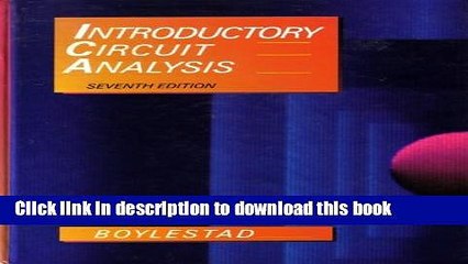 Read Introductory Circuit Analysis ebook textbooks