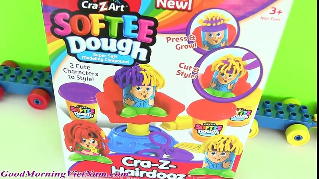 Đồ Chơi Thiết Kế Tóc Bằng Play - Doh (Bí Đỏ) Cra-Z-Hairdooz Playdough hair cut