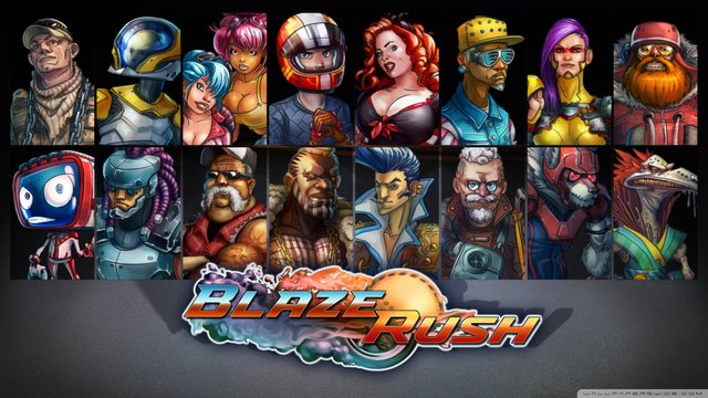 BLAZERUSH геймплей