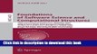 Read Foundations of Software Science and Computational Structures: 10th International Conference,