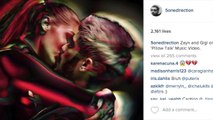 Zayn Malik snogs Gigi Hadid in leaked promo pictures from first solo single Pillowtalk Hollywood