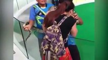 Snake-bites-woman-on-the-face-after-she-tries-to-KISS-it