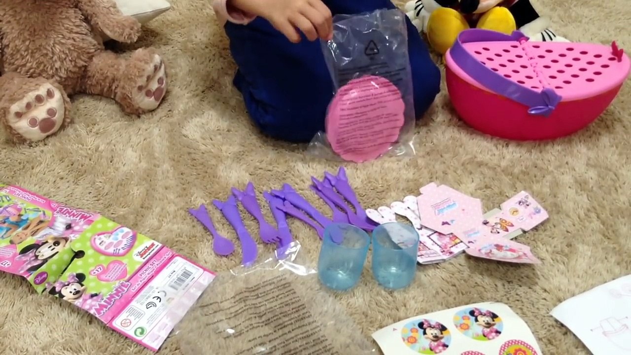 Minnie Mouse Picnic Set Toy , Disney / ミニーマウス ピクニック セット ディズニー