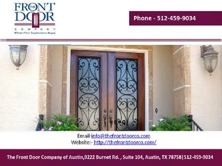 Double Entry Doors