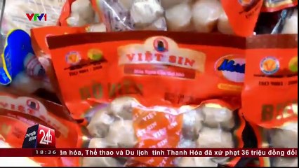 4 mẫu bò viên của công ty Việt Sin chứa chất Urê