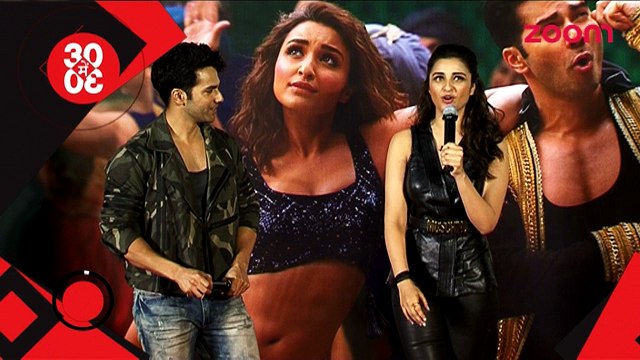 Varun Dhawan helps Parineeti Chopra to wear her heels-Bollywood News-#TMT