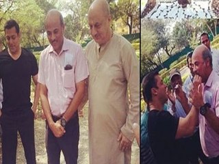 Salman Khan Celebrates Suraj Barjataya's Birthday | Prem Ratan Dhan Payo