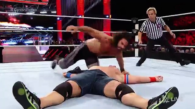 John Cena vs. Seth Rollins: Raw, June 27, 2016