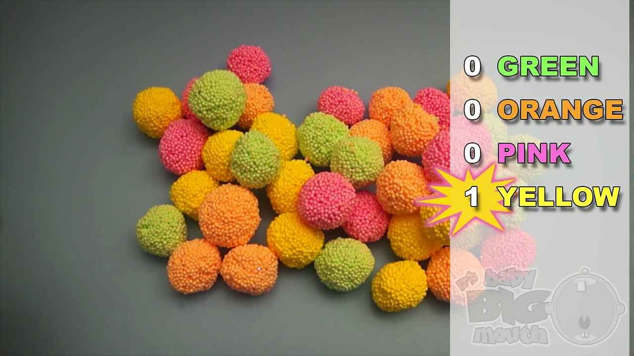 Learn Colours with Squishy Glitter Foam! Fun Learning Contest!