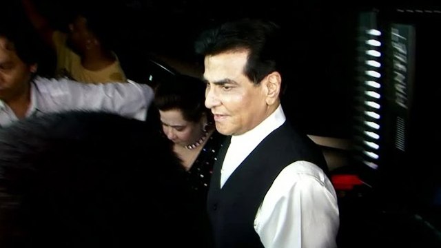 Jitendra With Wife Shobha Kapoor At Divyanka Tripathi & Vivek Dahiya's Reception