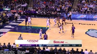 D'Angelo Russell Full Highlights 2016.02.24 at Grizzlies - 22 Pts, 8 Assists