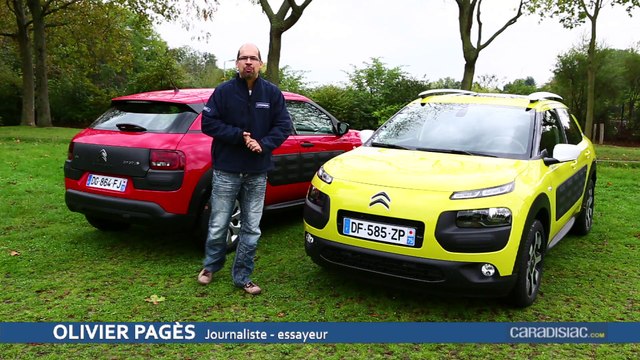A l'intérieur de la Citroën C4 Cactus