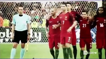 how cristiano ronaldo lived the backstages of penalties Poland vs Portugal  (4-5)