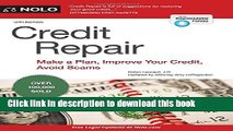 Read Credit Repair: Make a Plan, Improve Your Credit, Avoid Scams  PDF Online