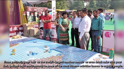 les records du monde de l'Inde en 2015