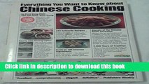 Download Everything You Want to Know About Chinese Cooking  Read Online