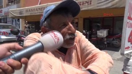 Adana Bedensel Engelli 40 Derece Sıcaklıkta Günlük 25 Liraya Çalışıyor