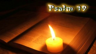 (19) Psalm 19 - Holy Bible (KJV)